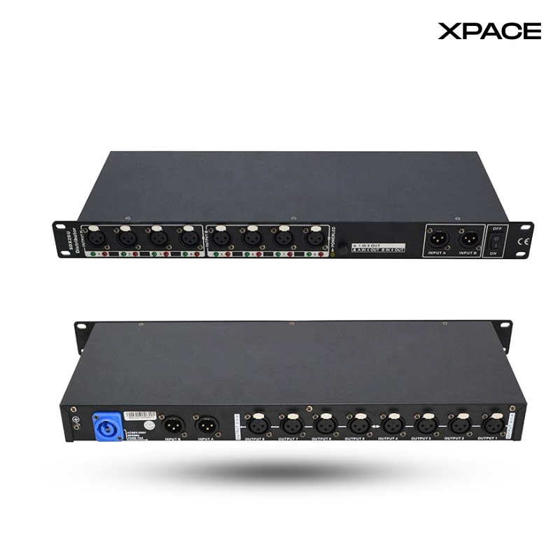 Bộ Chia Tín Hiệu DMX 8 Cổng