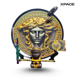 Đĩa xào kem Versace Yelllow