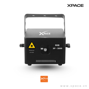 Đèn Laser 3W - XP3000 Kết nối app Bluetooth điện thoại